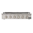 thumbnail image 3 of Kucht Professional 36" Propane Gas Range Top with Classic Silver Knobs in Silver, 3 of 7