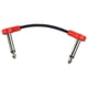 thumbnail image 5 of Cable de conexión para guitarra eléctrica/bajo/cables de bajo TS de 4" en ángulo recto con sonido nítido 15cm rojo, 5 of 7