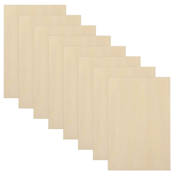 FELTECHELECTR Wood Planks for Crafting 15Pcs Unpainted Wood Pieces Artists Wall Decor Christmas