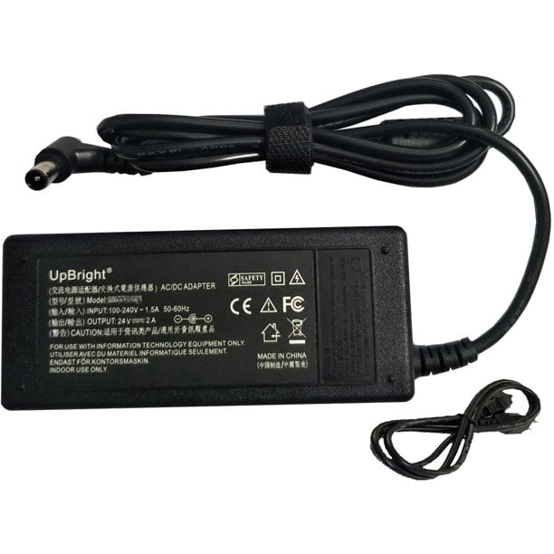 UpBright 24V AC/DC Adapter Compatible with Samsung HW-N450/ZA HW-N550 HW-N650 HWN450 HW-K490 HW-K560 HW-K590 Panoramic HW-M430 HW-M550/ZA HW-MM55/ZA HW-MM55C Soundbar Power Supply - Walmart.com
