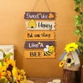 thumbnail image 2 of Decoración de la Puerta del Hogar Tipo B, Abeja, Bondad, Abeja, Feliz Día de Acción de Gracias, Señal de , Decoración de la Puerta Delantera, 2 of 5
