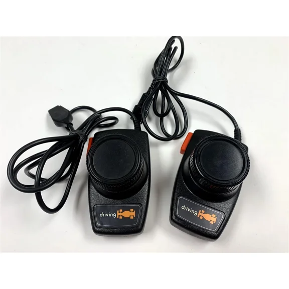 Pre-Owned Atari 2600 Paddle Driving Wheel Controllers (Good)