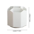 thumbnail image 3 of Rotating Pen Container Student Desk Organizer, Multi Compartment Pen Holder with Note Tray, 360 Degree Smooth Rotation Storage, Office S*chool Makeup Brush Holder Box, 3 of 8