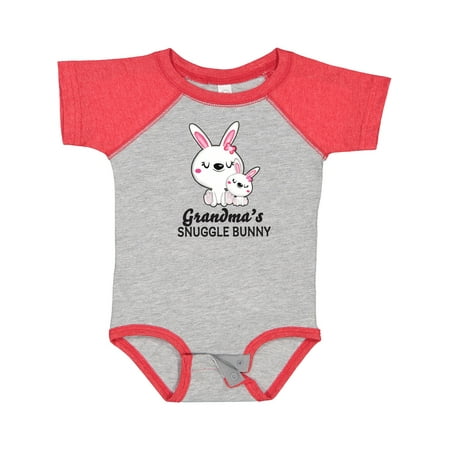 

Inktastic Grandma s Snuggle Bunny Easter Girls Baby Bodysuit