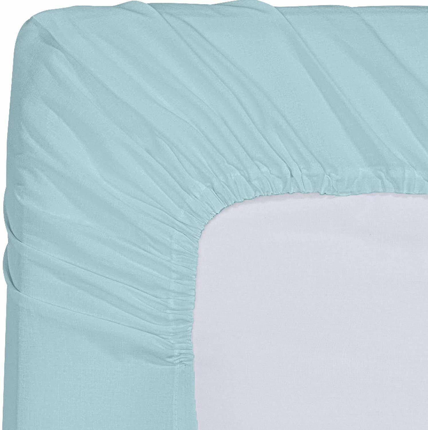 Bedding Deep Pocket Fitted Sheet Easy Care Deep Pocket Bed Sheets