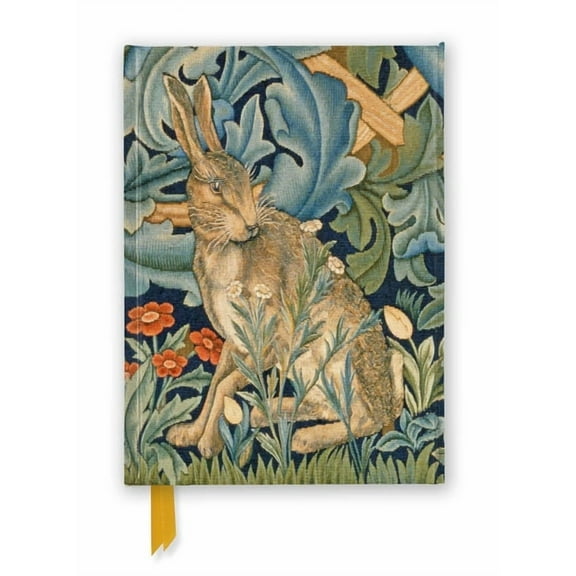 Flame Tree Notebooks V&a: William Morris: Hare from the Forest Tapestry (Foiled Journal), (Hardcover)