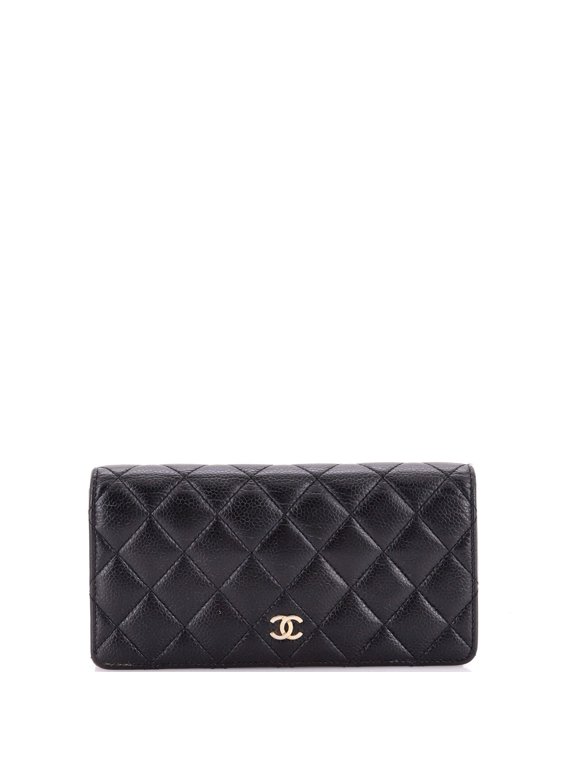 Pre-Owned L-Yen Wallet Quilted Caviar By Rebag