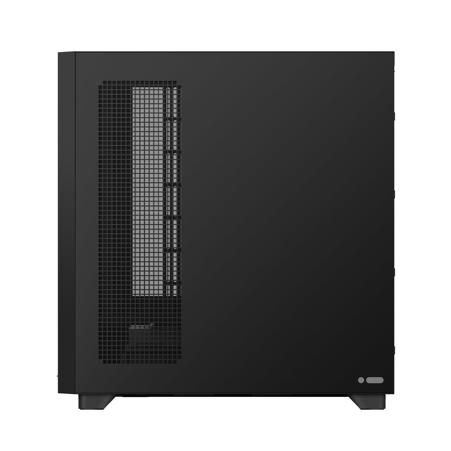 TRYX FLOVA PC Case Mid-Tower, Premium Fabric, CrossFlow Fan, Tool-Free Build, 58L Spacious Design, Supports RTX 5090 GPU & 360mm Liquid Cooling – Black