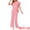 Pink, variant on DARING DIVA Women's 2-Piece Short Sleeve Tops Wide Leg Pants Sets XS Beige