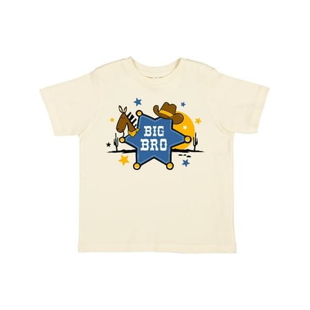 

Inktastic Cowboy Big Bro Gift Toddler Boy Girl T-Shirt