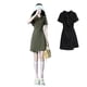 thumbnail image 4 of Vestido corto con media cremallera Ticfox Summer OD verde L, 4 of 14