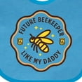 thumbnail image 4 of Inktastic Future Beekeeper Like Daddy Boys or Girls Baby Bib, 4 of 4