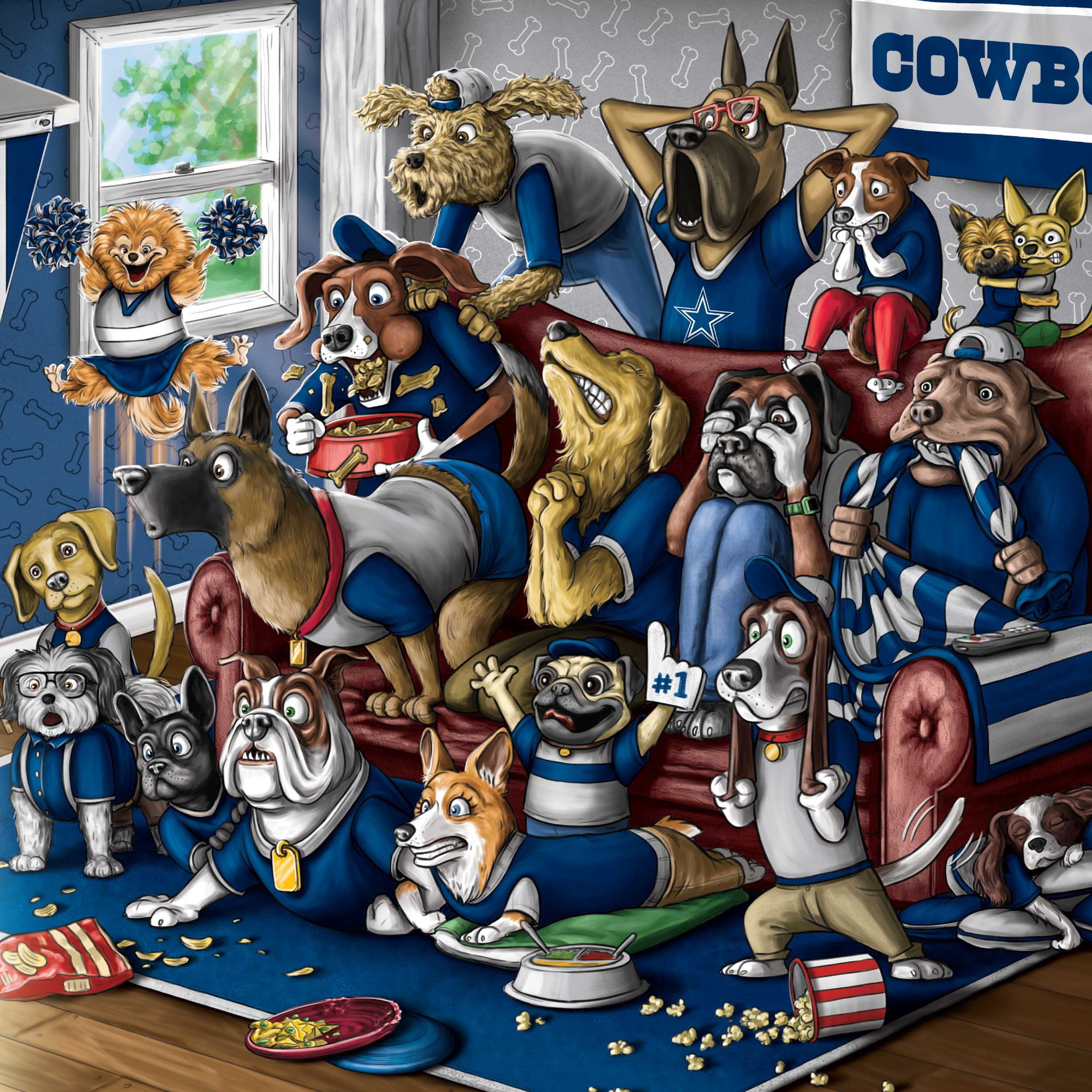 YouTheFan NFL Dallas Cowboys Purebred Fans Wall Art