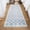 Checkered Blue, variant on Runner Rug Mat 63" x 20", Extra Soft Absorbent Plush Fluffy Bath Rugs, Non-Slip Washable Bath Mats for Bathroom Floor Shower Bedroom Decor, Light Blue Cream Checkered with Pink Accents
