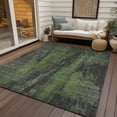 thumbnail image 6 of Addison Rugs Chantille Indoor/Outdoor Transitional Abstract Olive Washable Rectangle Rug, 5' x 7'6", 6 of 6