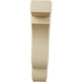 thumbnail image 2 of Ekena Millwork 1 3/4"W x 5"D x 7 1/2"H Bedford Wood Bracket, Rubberwood (4-Pack), 2 of 4