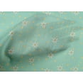 thumbnail image 4 of oneOone Cotton Poplin Fabric Dot & Flower Floral Decor Fabric Printed BTY 56 Inch Wide, 4 of 4