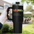 thumbnail image 2 of Christmas Gifts for Dad, Dadpool Tumbler with Handle and Straw 40 oz Stainless Steel, Dad Drinking Cup, Dad Birthday Gifts from Daughter Son, Husband Gifts, 2 of 6
