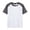 Dark Gray, variant on RTKFRFLM Kids' Color Block Raglan T-Shirt Short Sleeve Pure Cotton Baseball Tee for Boys and Girls Contrast Color Uniform Top Comfortable Athletic Student Training Shirt Size 5-18