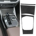 thumbnail image 4 of Gear Shift Panel Trim,3pcs Soft Carbon Fiber Gear Shift Panel Cover Car Interior Decoration Built to Last, 4 of 8