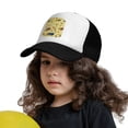 thumbnail image 3 of PAYOHTO Kids Construction Equipment Yellow Baseball Hat Back Adjustable Mesh Breathable Hats Black Trucker Cap Outdoor Fishing Sun Caps for Boys or Girls ages 4-10, 3 of 9