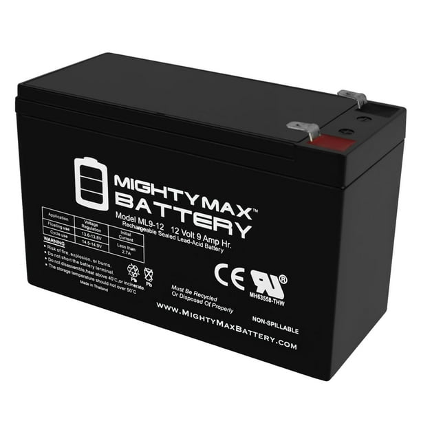 12V 9AH SLA Battery for Humminbird Fishfinder 570 + 12V Charger