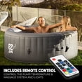 thumbnail image 4 of SereneLife Extérieur Portable 6 Personne Gonflable Spa Spa Spa Thermal Spa, 4 of 8