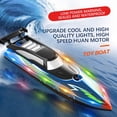 thumbnail image 3 of Ganfancp 2.4G Sculls Alta Velocidad Control Remoto Motor Luces Competitivo Juguete Infantil Modelo de Remo Regalo Rebajas Hoy Liquidación 1*Barco con Mando a Distancia, 1*Mando a Distancia, 1*Manual, 3 of 5