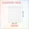 thumbnail image 2 of Uxcell Organza Bags, (8 x 12 Inch, White)(50 Pcs), Drawstring Sheer Organza Gift Bags Mini Mesh Jewelry Gift Pouch, Suit For- Wedding/Party/Candy/Christmas/Favors, 2 of 7