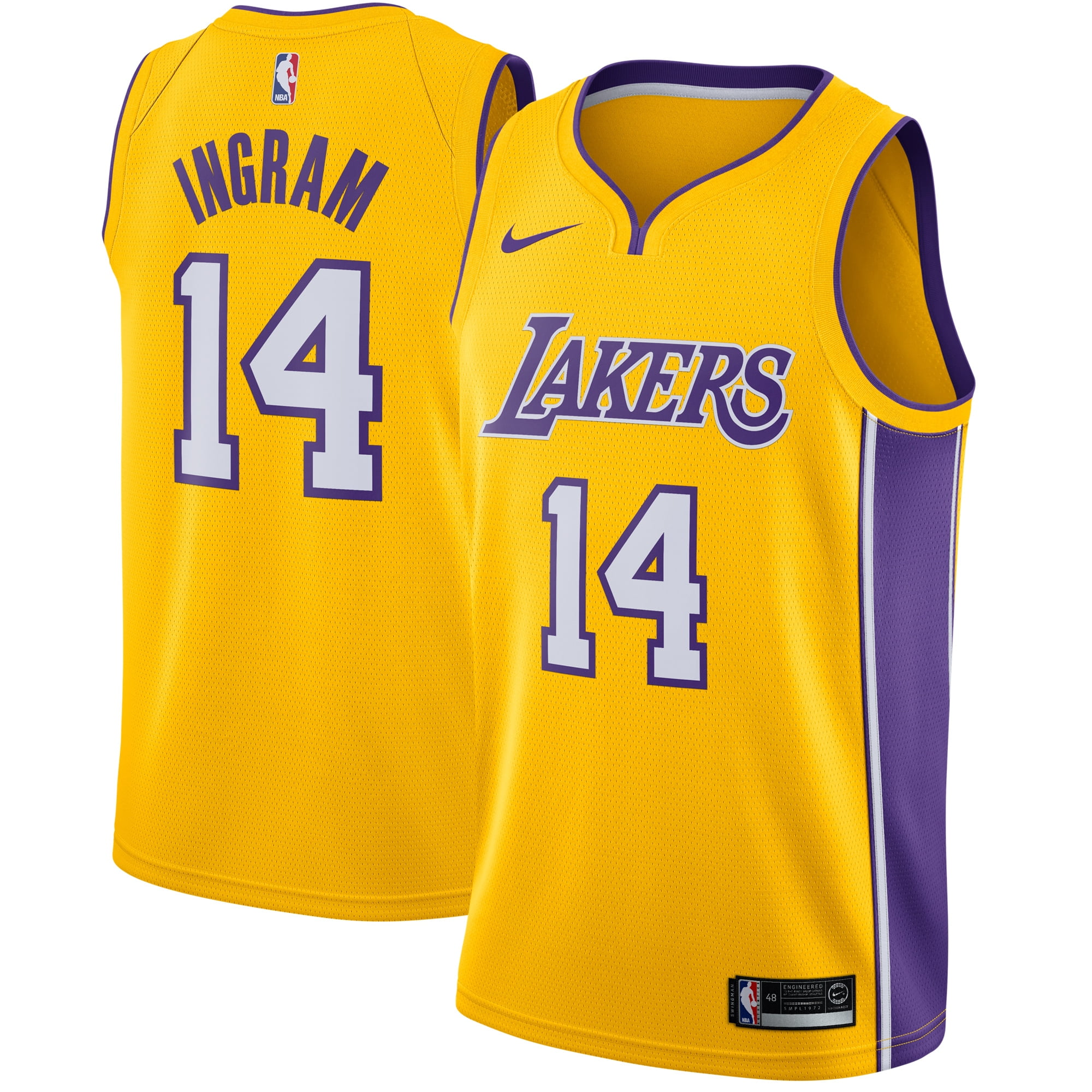 Brandon Ingram Los Angeles Lakers Nike 