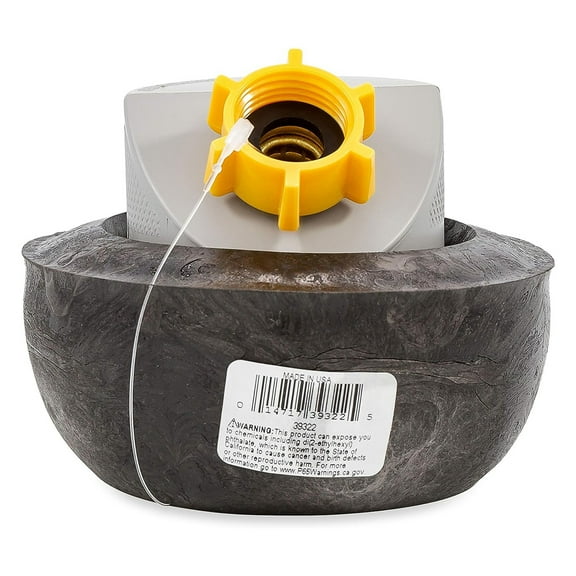 Camco Easy Slip Gray Water Seal Sewer Fitting - Provides a Odor and Leak Proof Seal When Draining RV Camper Gray Water (39322) , Grey