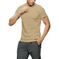 thumbnail image 2 of Hat and Beyond Men's Solid Short Sleeve Crew Neck T-Shirts S-5XL Big and Tall, 2 of 7