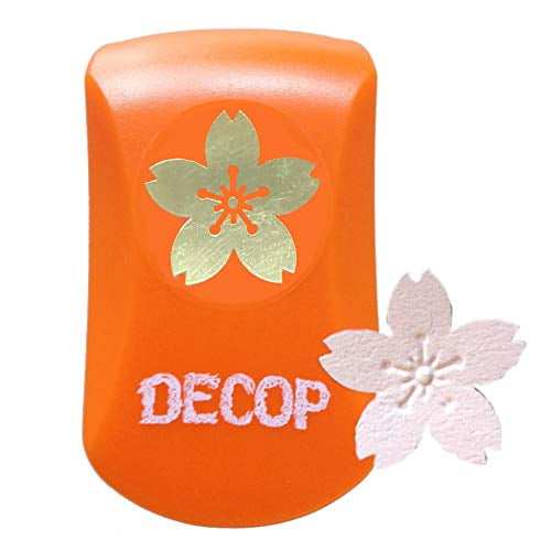 DECOP 32mm (1.25inch) Embossed Craft Punch - Hawthorne Design For Scrapbooking & Card Making