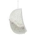 thumbnail image 4 of Modway Hide Sunbrella® Fabric Swing Outdoor Patio Lounge Chair Without Stand in White Beige, 4 of 6