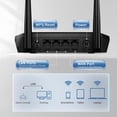 thumbnail image 2 of Router inalámbrico Wi-Fi DBIT N300 T1 Pro 300 Mbps con 2 antenas, 2 of 6