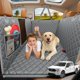 thumbnail image 1 of Backseat Extender for Dogs - Hard Bottom Dog Car Seat Cover for Back Seat, Dog Hammock for Car and SUV, Pet Rear Seat Protector Dogs Travel Bed with Mesh Window & Side Flaps, 1 of 3