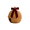 Bell, variant on FeiBiQiuBi Woven Christmas Bell with Bow Ornament, Resin Jingle Bell Shaped Natural Rattan Tabletop Decor for Outdoor Indoor Decoration