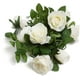 thumbnail image 3 of Nvzi 3 piezas de 6,56 pies de flores artificiales de rosa de seda para colgar en la boda, guirnaldas para decoración del hogar, exterior e interior, flores (blancas), 3 of 5