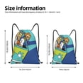 thumbnail image 2 of Pofeuu Scooby-Doo for Water-Resistant 210D Drawstring Bag Compact Foldable Design Gym Yoga Travel Essentials Lightweight Carryall-Medium, 2 of 6
