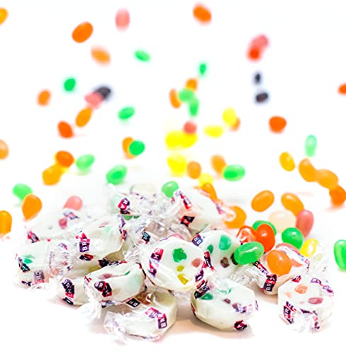 Brach's Chewy Jelly Bean Nougats-Delicious Individually Wrapped 5 lbs-Gift Candy-Fun Activity-Fresh Taffy Bulk Candy