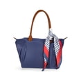 thumbnail image 4 of No Boundaries Women's Americana Print Square Scarf, 4 of 6