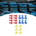 thumbnail image 4 of Crimp Electrical Cable Snap, Insulation Quick Connector, Safe Beautiful Home Appliances Electrical Controls Power Supplies For Electrical Wires Blue Red And Yellow, 4 of 8