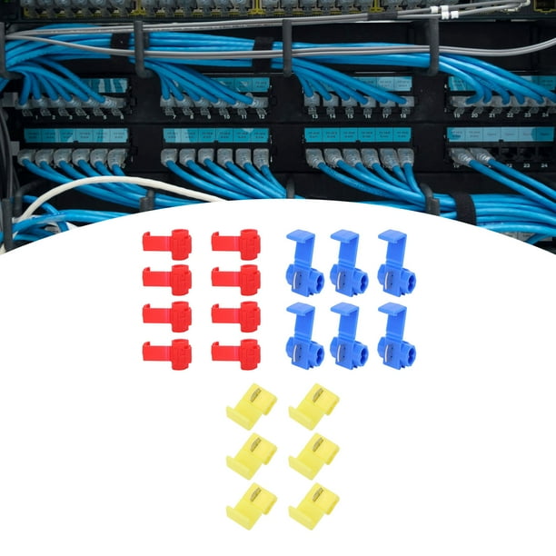 Conector rápido NikouMX 210 piezas Conectores de cable de bloqueo