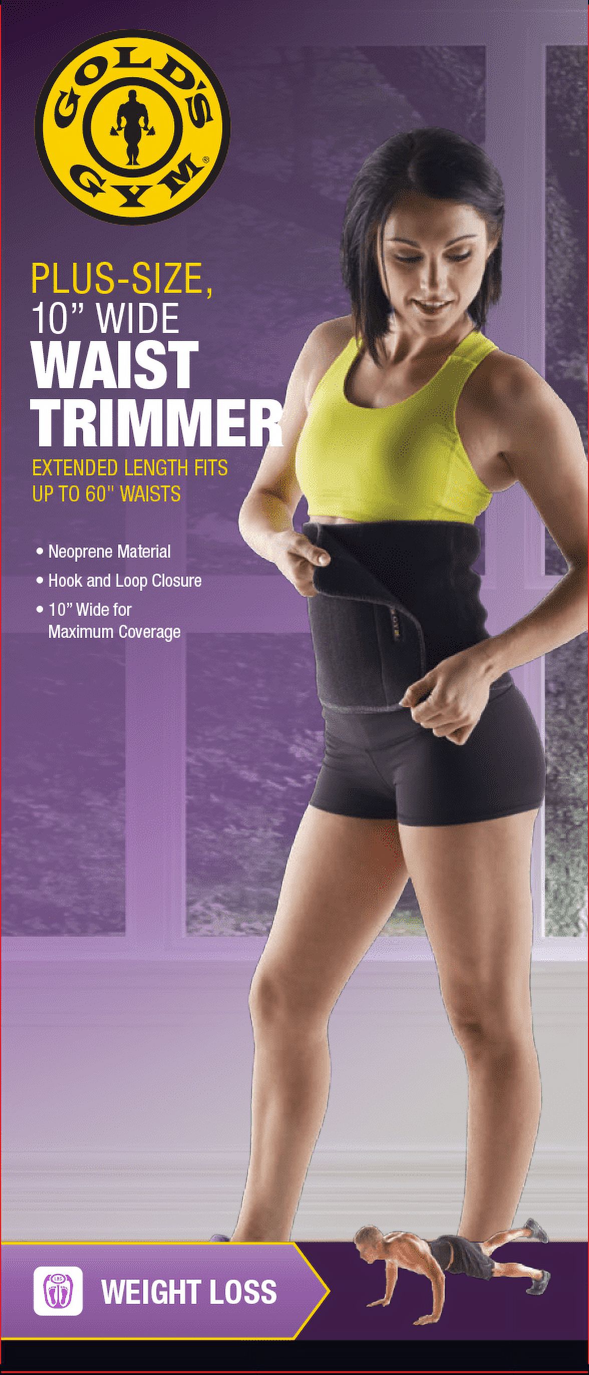 Gold's Gym Plus Size, 10" Wide Waist Trimmer, Waist Trainer - image 5 of 6