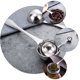 thumbnail image 4 of Pc 25ml Stainless Steel Coffee Spoon Measuring Scoop Coffee Measuring Spoon (Silver), 4 of 6