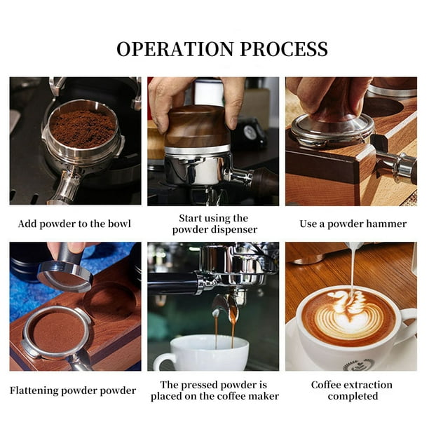 Poignée de porte-café en acier inoxydable pour Machine à café