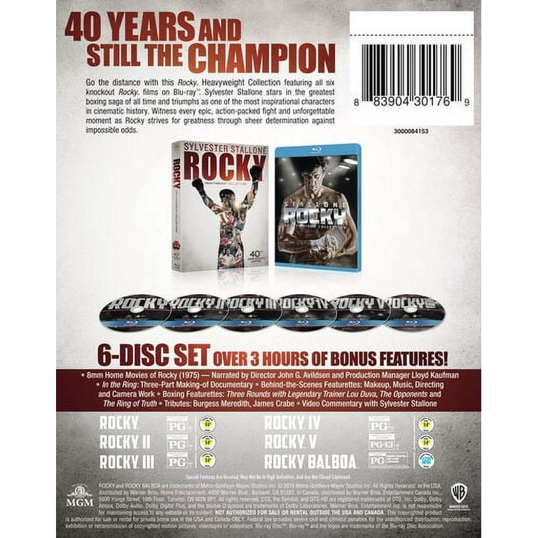 768px x 768px - Rocky 6-Film Collection (40th Anniversary) (DVD) - Walmart.com