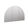 thumbnail image 2 of Glass Warehouse Three Door Steel Frame Arch Shape Medicine Cabinet White, 2 of 5