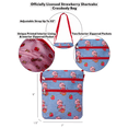 thumbnail image 6 of Women's Strawberry Shortcake Crossbody Bag Purse Retro Nostalgia Faux Denim, 6 of 7