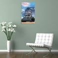 thumbnail image 5 of Japanese Military Anime Girls Und Panzer Poster Artworks Picture Print Poster Wall Art Painting Canvas Gift Decor Home Posters Decorative 16x24inch(40x60cm), 5 of 6